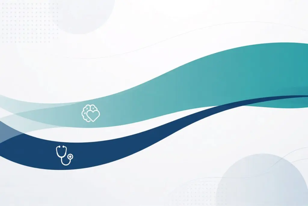 Illustration of a growing behavioral-health path crossing a thinning primary-care path