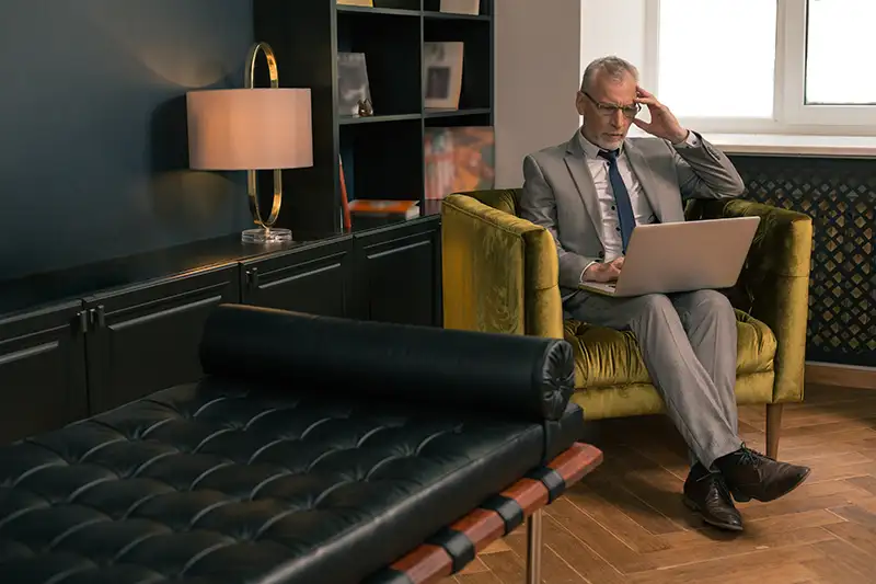 Telepsychiatrist working with an organization FasPsych supports