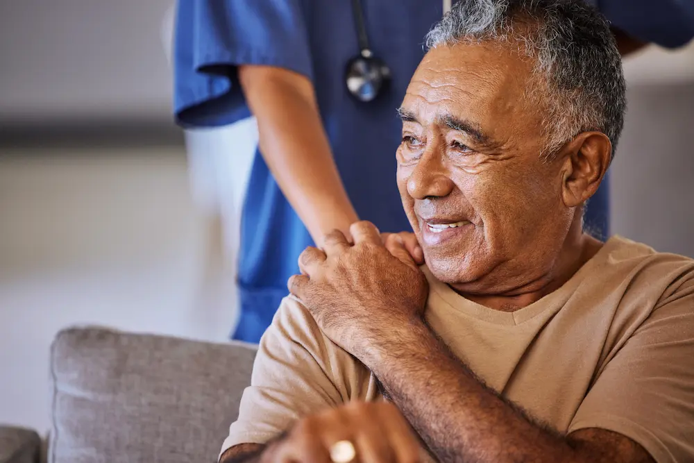 Happy patient